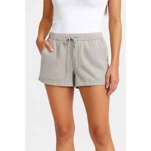 Ashley Free Style By 26 International Womens Sise Médium Linen Blend Shorts